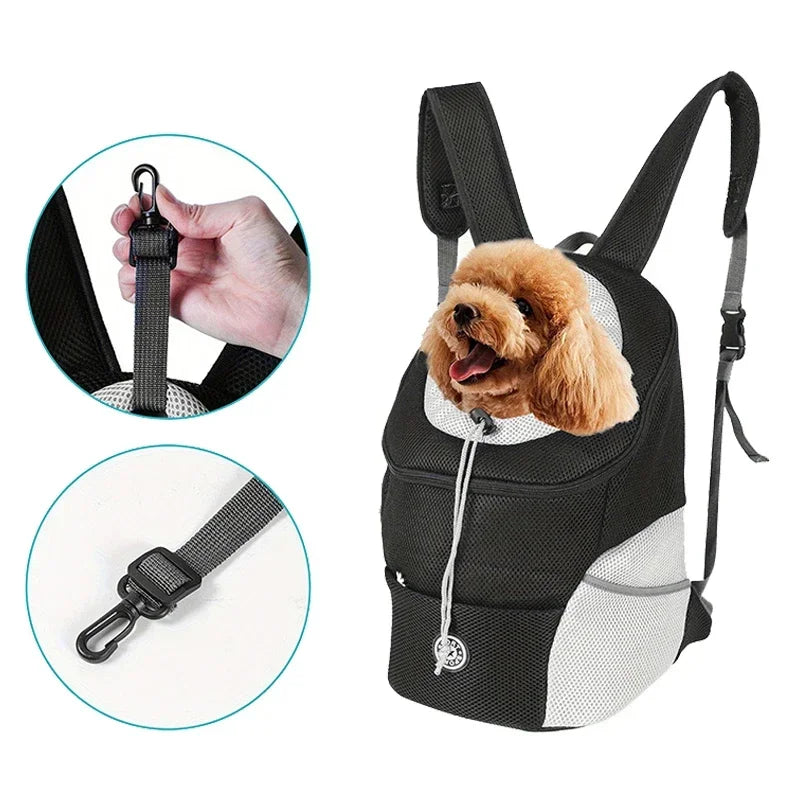 Portable Dog Carrier – Comfortable and Ventilated for Travel