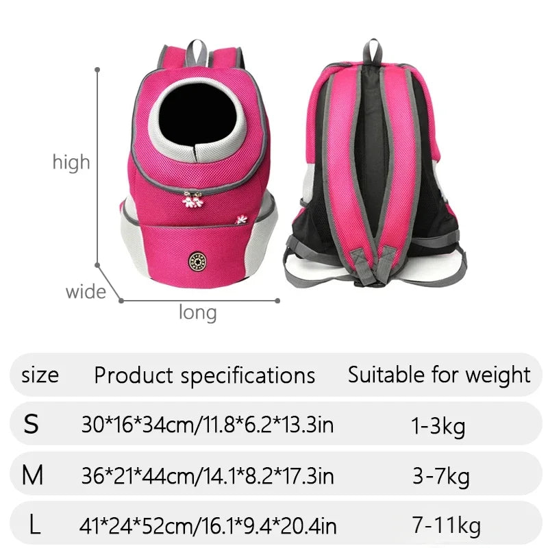 Portable Dog Carrier – Comfortable and Ventilated for Travel