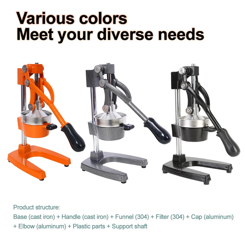 LuxaCast™ Cast Iron Juicer