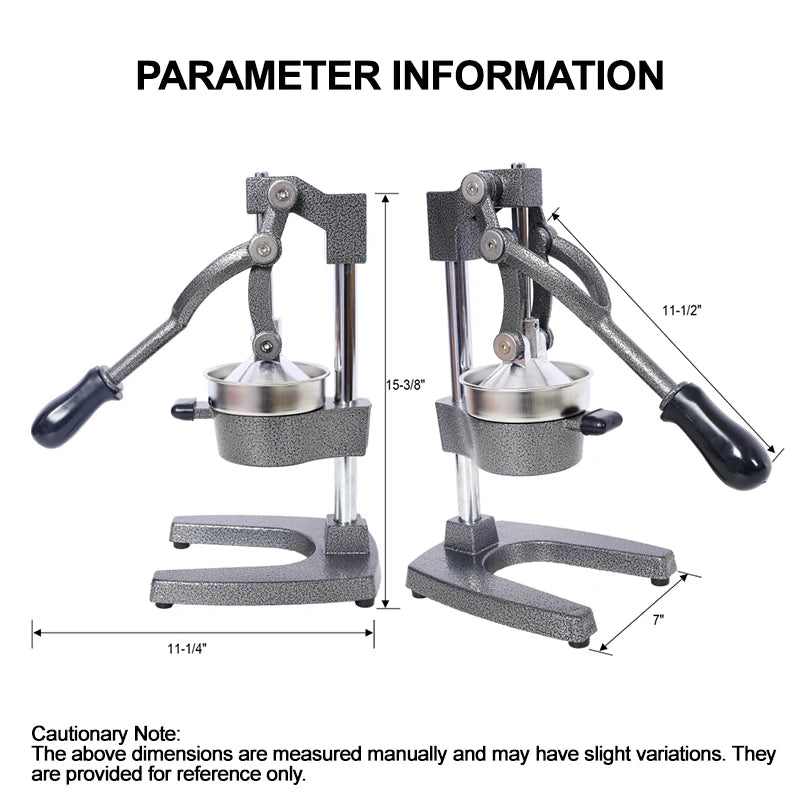 LuxaCast™ Cast Iron Juicer