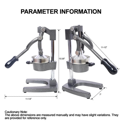 LuxaCast™ Cast Iron Juicer