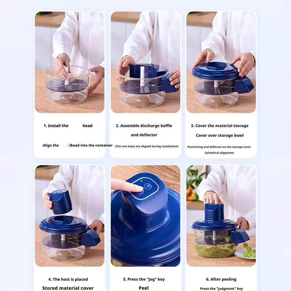 SwiftPeel™ Electric Peeler Machine