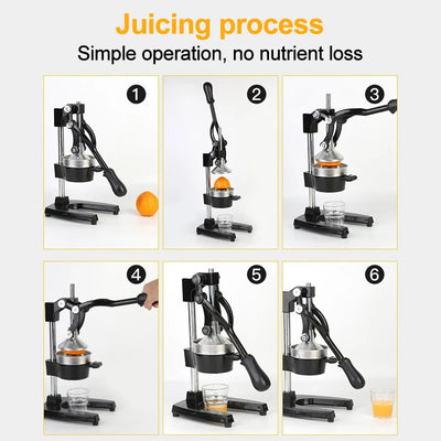 LuxaCast™ Cast Iron Juicer
