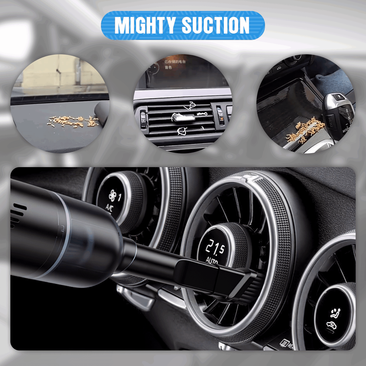 Cleanx Portable Car Vacuum