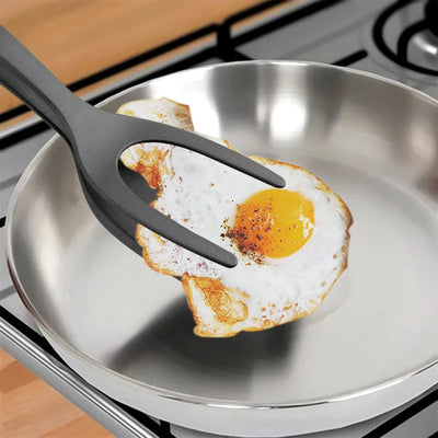 GRIPX™ 2 In 1 Spatula Flip Tongs