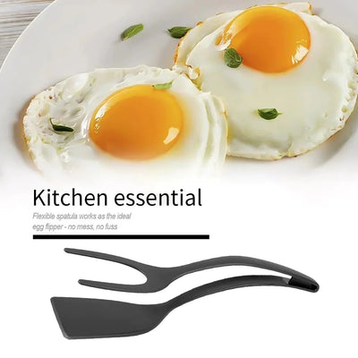 GRIPX™ 2 In 1 Spatula Flip Tongs