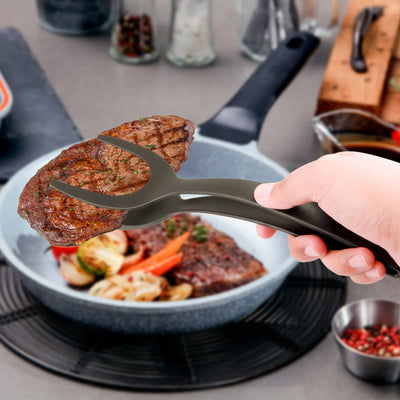 GRIPX™ 2 In 1 Spatula Flip Tongs