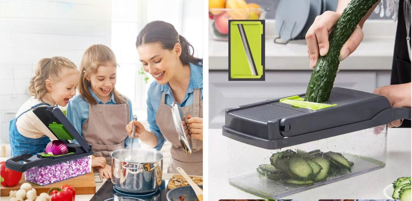 SlicerPro™ Multifunctional Vegetable Cutter