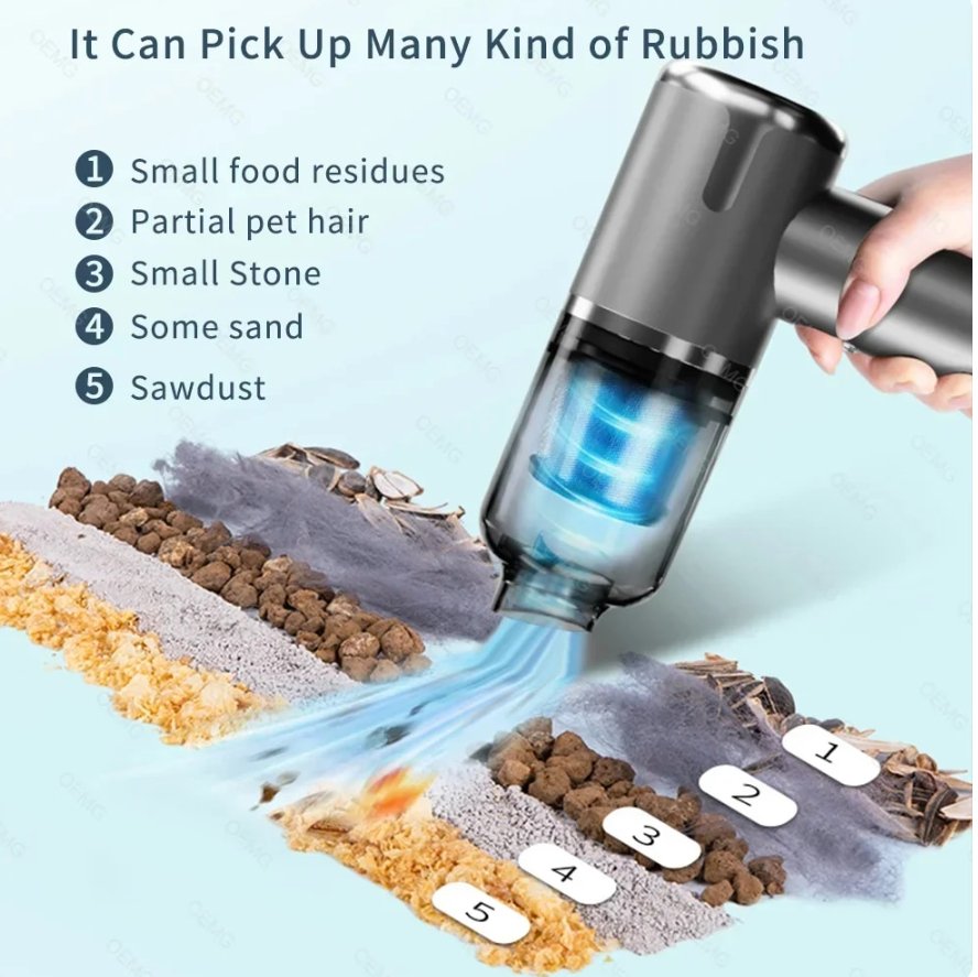 Cleanx Portable Car Vacuum