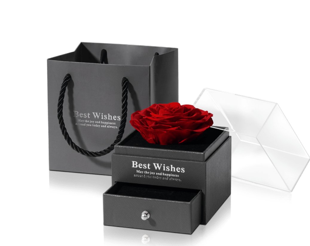LOVEME™ Necklace Set With Rose Gift Box